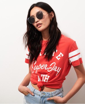 Superdry SDR Amelia Női Napszemüveg Rózsaszín/Titán | PZBSY0218